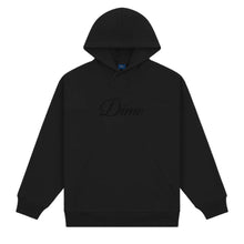 Load image into Gallery viewer, Dime "Cursive Small Logo" Hoodie // Black

