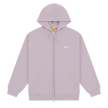 Load image into Gallery viewer, Dime "Cursive Small Logo" Zip Hoodie // Taupe
