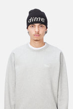 Load image into Gallery viewer, Dime "Crochet"  Skully Beanie // Black
