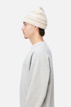 Load image into Gallery viewer, Dime "Mohair Striped"  Beanie // Cream
