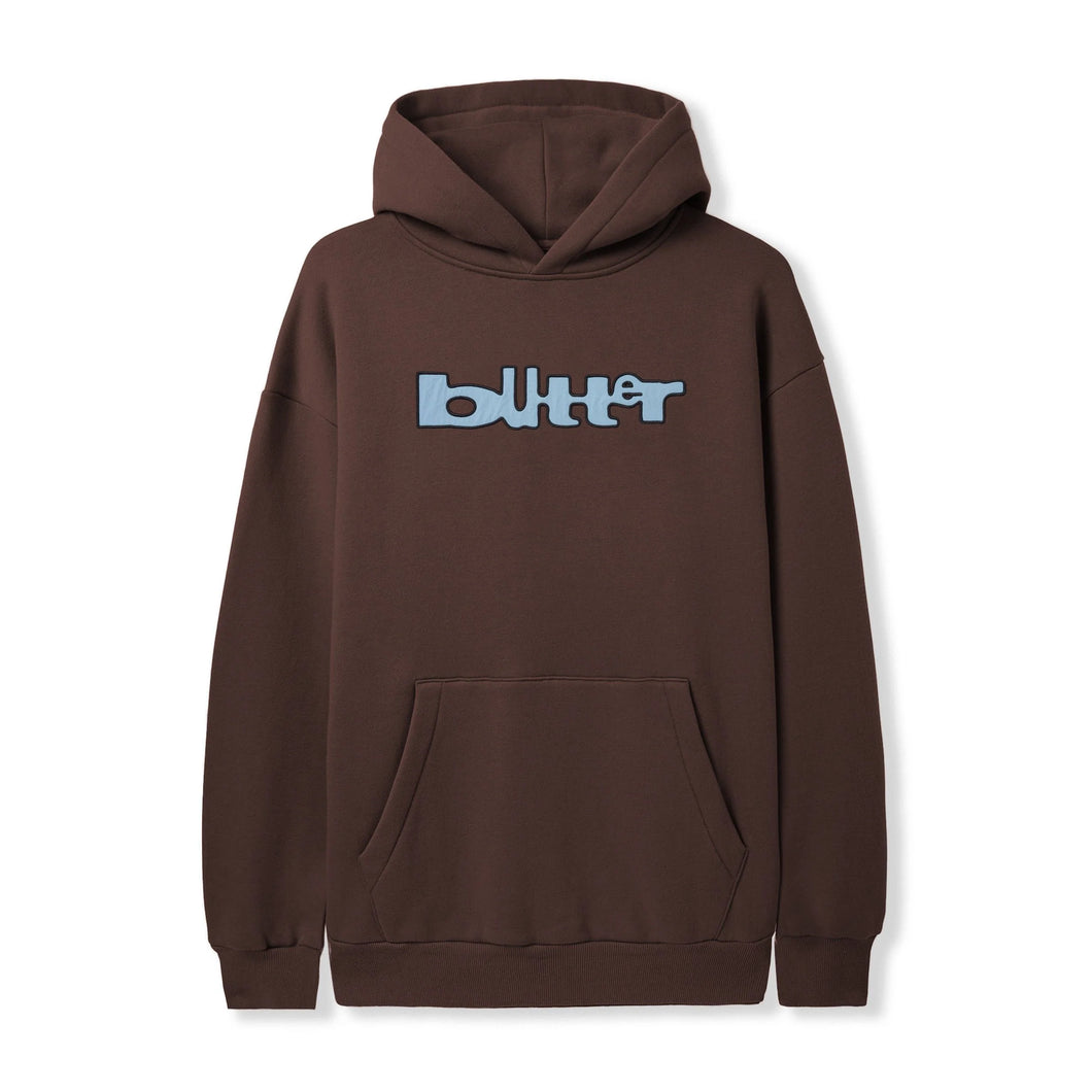 Butter Goods “Warped“ Hoodie // Chocolate