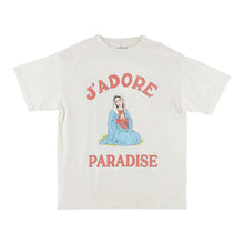 Load image into Gallery viewer, Paradise "J'adore Paradise" Tee // Off White
