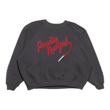 Load image into Gallery viewer, Paradise "Dolls Embroidered" Crewneck  // Vintage Black

