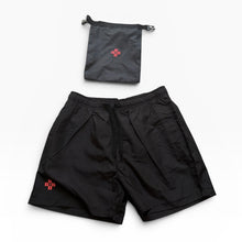 Load image into Gallery viewer, 242 "Cross Logo" Swim Short // Black
