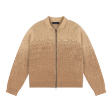 Load image into Gallery viewer, Dime "Mohair Double Zip" Knit // Camel
