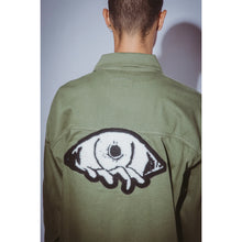Load image into Gallery viewer, Fucking Awesome "Chain Stitched Avatar" Trucker Jacket // Olive

