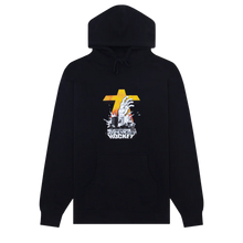 Load image into Gallery viewer, Hockey "Drowing" Hoodie // Black
