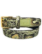 Load image into Gallery viewer, Loosey Love You "Premium Slither" Belt // Dessert
