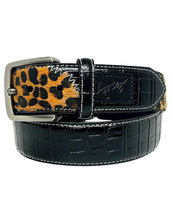 Load image into Gallery viewer, Loosey Love You "Croc" Belt // Cheetah
