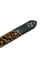 Load image into Gallery viewer, Loosey Love You "Croc" Belt // Cheetah
