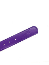 Load image into Gallery viewer, Loosey Love You "Studs" Belt // Dark Purple
