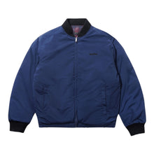 Load image into Gallery viewer, Butter Goods "Reversible" Bomber Jacket // Navy / Plaid
