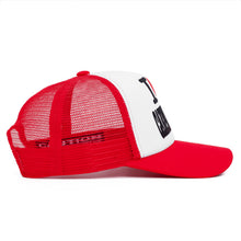 Load image into Gallery viewer, Carpet "I Heart" Trucker Hat // Red
