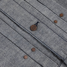 Load image into Gallery viewer, Dime "Pleated Denim" Jacket // Reversed Indigo
