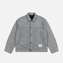 Load image into Gallery viewer, Dime "Pleated Denim" Jacket // Reversed Indigo
