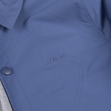 Load image into Gallery viewer, Dime "Cursive" Coach Jacket // Dusty Blue
