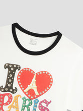 Load image into Gallery viewer, Rassvet "Jewel" Ringer Tee // Off White
