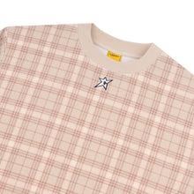 Load image into Gallery viewer, Carpet "Plaid Thermal" L/S Tee  // Cream
