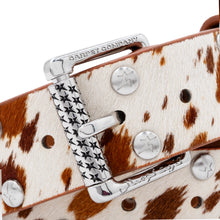 Load image into Gallery viewer, Carpet "Ponyhair Studded" Belt // Pony
