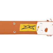 Load image into Gallery viewer, Carpet "Ponyhair Studded" Belt // Pony
