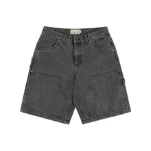 Load image into Gallery viewer, Dime &quot;Carpenter Denim&quot; Short // Faded Black

