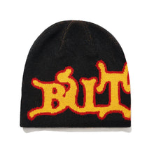 Load image into Gallery viewer, Butter “Serif“ Skully Beanie // Black
