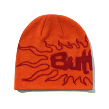Load image into Gallery viewer, Butter “Solar“ Skully Beanie // Orange
