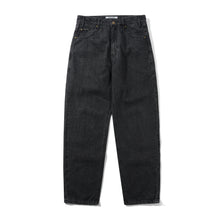 Load image into Gallery viewer, Butter Goods “Straight Leg“ Denim // Streaky Faded Black
