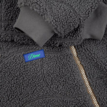 Load image into Gallery viewer, Dime "Coverstitch" Sherpa Fleece // Charcoal
