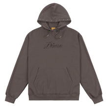 Load image into Gallery viewer, Dime "Cursive" French Terry Hoodie // Walnut
