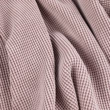 Load image into Gallery viewer, Dime &quot;Premium Waffle&quot; Zip Hoodie // Faded Mauve
