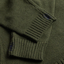 Load image into Gallery viewer, Dime "Hardcore" Wool Hoodie // Army Green
