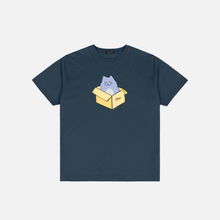Load image into Gallery viewer, Dime "Box Logo" Tee // Navy

