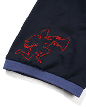 Load image into Gallery viewer, Butter Goods x Umbro "Victory" Polo Tee // Navy/Slate
