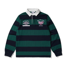 Load image into Gallery viewer, Butter Goods x Umbro "Victory" Rugby Polo  // Navy/Forest
