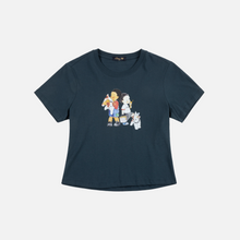 Load image into Gallery viewer, Dime "Besties" Tee // Navy
