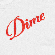 Load image into Gallery viewer, Dime "Cursive Crochet" Tee // Ash
