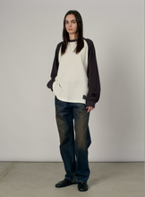 Load image into Gallery viewer, Rassvet "Patch Thermal" L/S Tee // Brown
