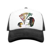 Load image into Gallery viewer, Paradise "Beaglize It" Trucker Cap // Black
