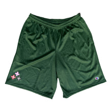 Load image into Gallery viewer, 242 &quot;Triple Mix Cross&quot; Champion Short // Green
