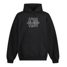 Load image into Gallery viewer, OG.2000 x 242 &quot;Glitter&quot; Hoodie // Black

