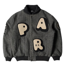 Load image into Gallery viewer, Parra "Rounded PAR "Varsity Jacket // Dark Grey
