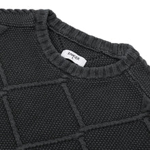Load image into Gallery viewer, Dancer “Fence" Sweater // Charcoral
