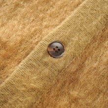 Load image into Gallery viewer, Butter Goods “Mohair Button Up“ Knit Cardigan // Tan
