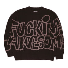 Load image into Gallery viewer, Fucking Awesome "PBS" Sweater // Black

