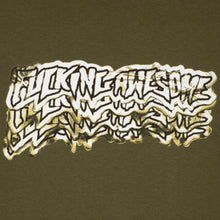 Load image into Gallery viewer, Fucking Awesome "Sticker Logo" Tee // Olive
