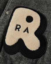 Load image into Gallery viewer, Parra "Rounded PAR "Varsity Jacket // Dark Grey
