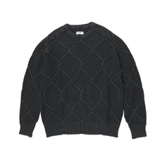 Load image into Gallery viewer, Dancer “Fence" Sweater // Charcoral
