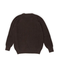 Load image into Gallery viewer, Dancer “Cotton Knit" Sweater // Brown
