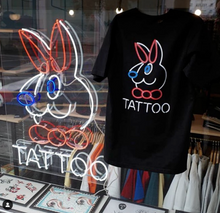 Load image into Gallery viewer, 242 Tattoo &quot;Neon&quot; Tee // Black

